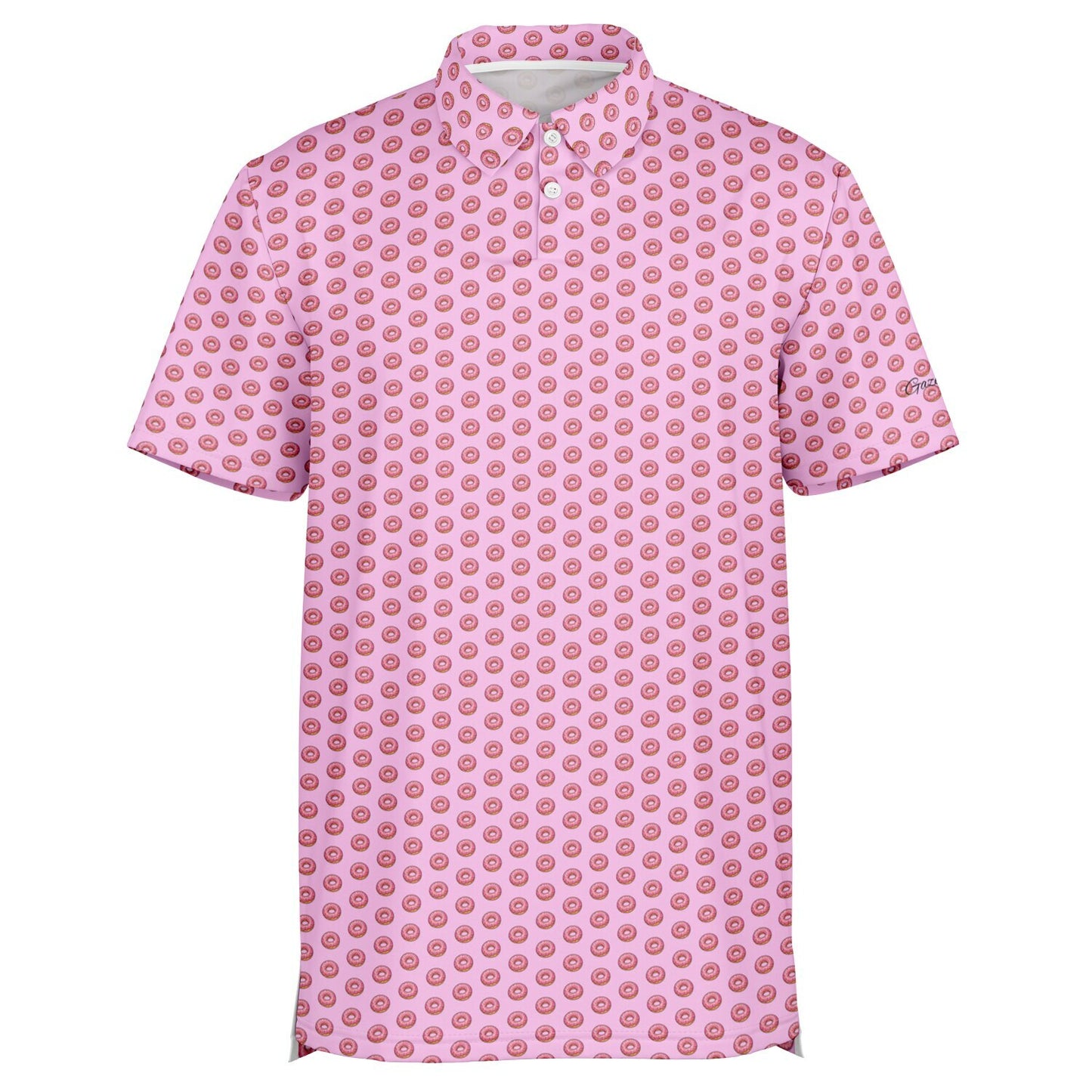 Mens Donut All-Over Print Polo