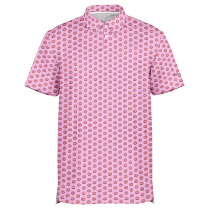 Mens Donut All-Over Print Polo