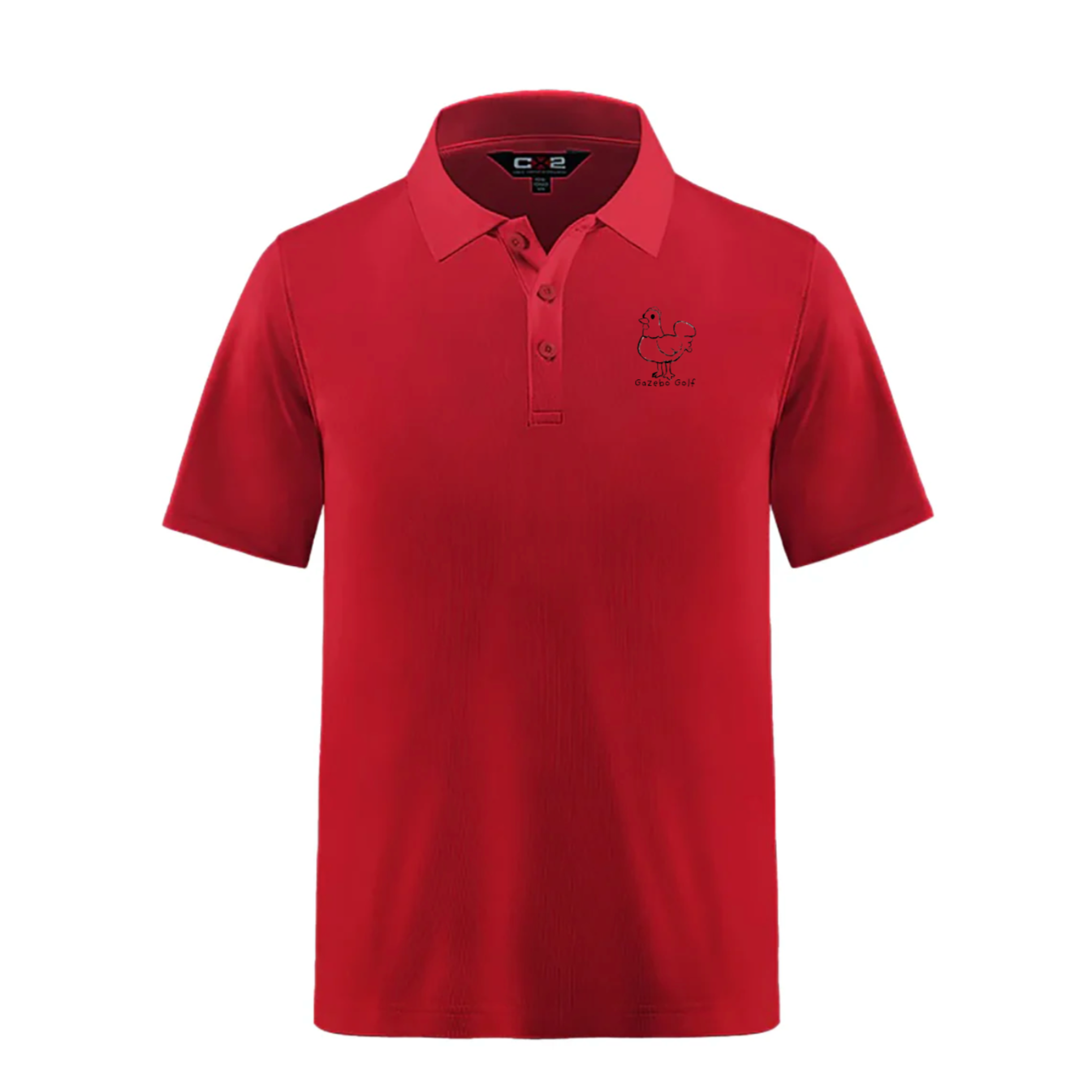 Men's Chicken Pique Polo