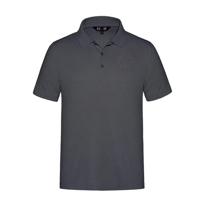 Men's Maple Leaf Pique Polo