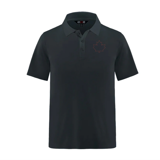 Men's Maple Leaf Pique Polo