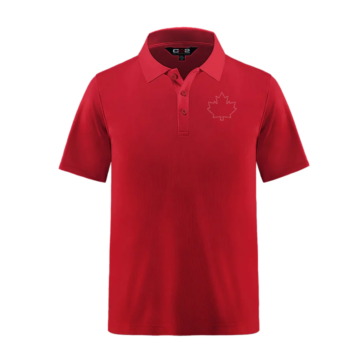 Men's Maple Leaf Pique Polo