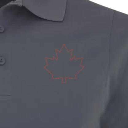 Men's Maple Leaf Pique Polo