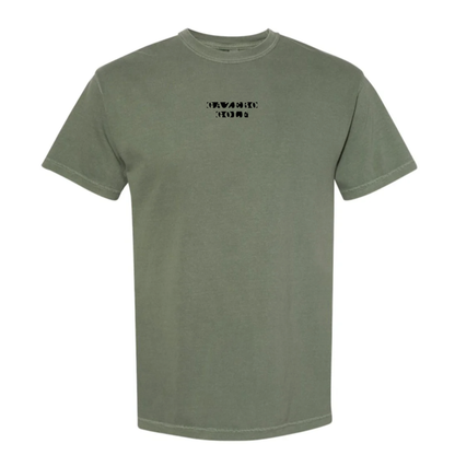 Block Garment Dyed Tee