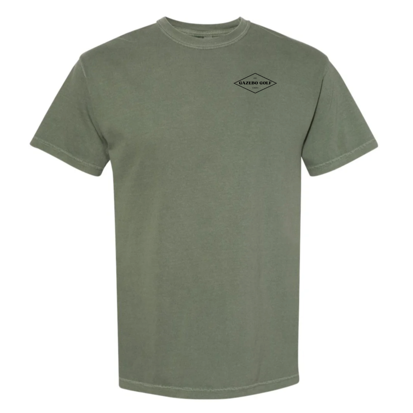 Golfer Nutrition Facts Garment Dyed Tee